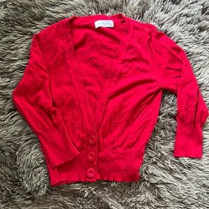 Cute Red Cardigan (Vintage 2004)